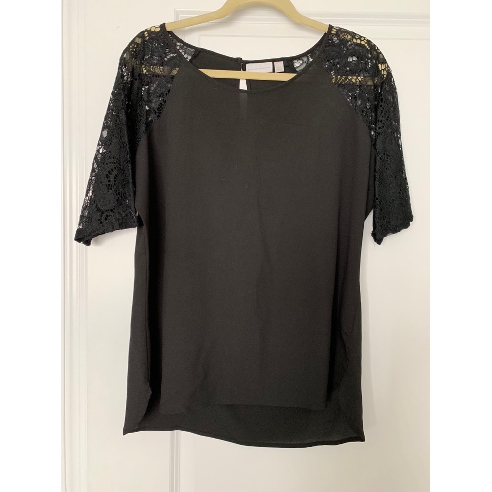 Black Lace Top